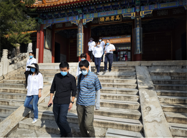 海淀区文旅局陪同北京市文旅局等级旅游景区复核专家组开展“景区全身体检”工作，为旅游景区提供全方位管理服务指导